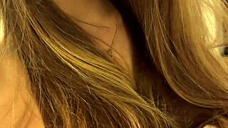 I just recorded my step sister's boyfriend fucking me hard in cowgirl after party with cum on ass