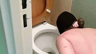 The French housewife acts as a bound slave in public, getting spanked and humiliated outdoors.