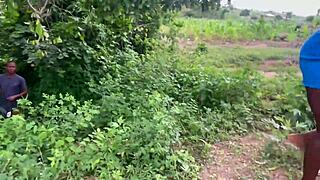 Billy fucks this bbw with big ass in doggy style while she gives handjob to his big black cock 😈