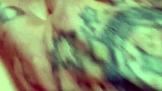 Teasing him with my ass until he rips leggings and fucks me using fingers and cock