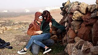 I fucked this girl right in the middle of Lanzarote island with blowjob and doggystyle action 😏