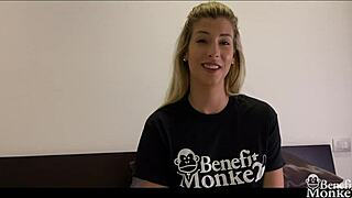 Amateur Couple Shona River Shares Experiences and Masturbates for Benefit Monkey