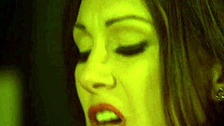 You know this German brunette milf with big tits rides that monster cock in heels until facial cumshot