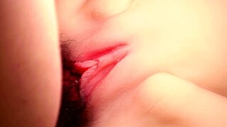 Watch This Cute Fuck Doll's Pink Smooth Vagina Take Double Penetration Action Now!