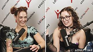 Adult time podcast features avn special with cory chase, lexi luna, leana lovings, romi rain, and more big natural tits milfs in reality action?