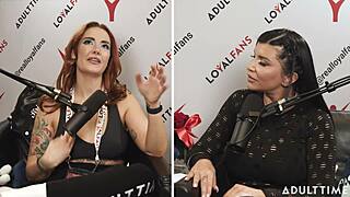 Adult time podcast features avn special with cory chase, lexi luna, leana lovings, romi rain, and more big natural tits milfs in reality action?