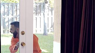 Young Babe Avery Moon Dominated With Latino Inmate Big Cock