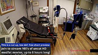 orgasm research inc patient 148 gets anal fingering with toys and gaping in close up