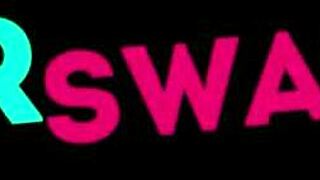 Hey stepson, can you say I love you to your stepmom while riding and licking in this group sex?