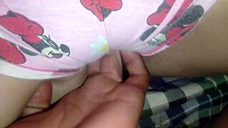 in this narrative a pretty shaved pussy gets fucked hard until orgasm and creampie fills her tight wet hole