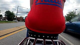 motorcycle gopro captures big ass in pt 1
