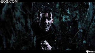 Watch this Asian slut with big tits get bound and gangbanged like a fuckdoll in the woods!