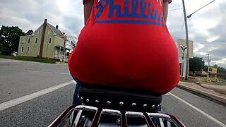 motorcycle gopro captures big ass in pt 1