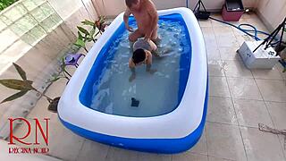 Breeth Pause Underwater Domination Rough Sex Nudist Regina Noir Swimming Sucks And Fucks In The Swimming Pool C1