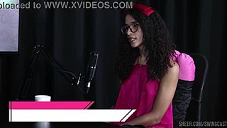 Masturbating Ladyboy Spreads Gaping Ass in Close-Up Solo Teasing