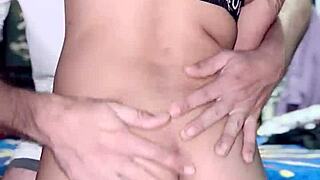 this athletic latina student visited my room for a casual homemade dance in tight leggings and jeans