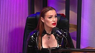 i'm the redhead milf queen domme ruling in bdsm with latex and leather