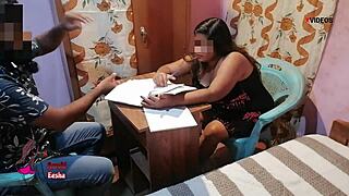 Indian Boss Enjoyed Hardcore Sex With Big Tits Secretary In Office Including Blowjob Fucking And Cunilingus