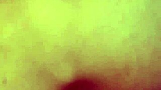 Oh wow, horny asian wife sucks that huge monster cock like a slut!