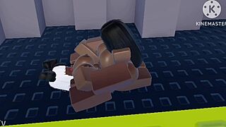 Two ebony women start playing together in this lesbian scene part one.