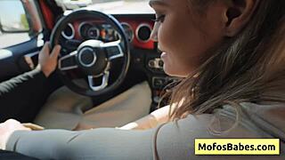 Hey Chloe Rose, suck my cock with your wet blowjob skills while I fuck you hardcore in POV!