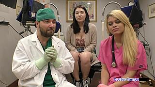 Why does Dr. Tampa enforce new immigration policy on Korean Mina Moon?