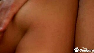 Sheena Shaw bends over for blonde blowjob deepthroat and doggystyle hardcore with choking gagging cumshot facial on small tits.