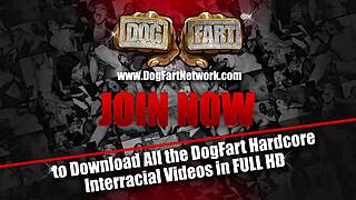 Melody Parker和River Fox黑白配Mandingo激烈大战！