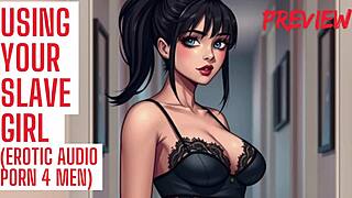 Slave Girl Delivers ASMR JOI Audio For HFO Orgasm With Dirty Talk