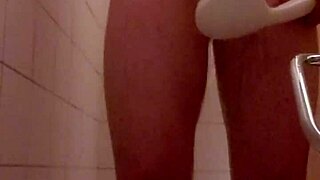 douche time in the shower