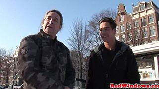 dutch whore gets her pussy fucked by sex trip guy in bent over position