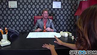 Teen Isabella De Santos Punished By Big Cock In Office With Doggystyle And Cowgirl Riding