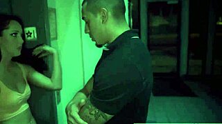 You know, this pale teen gives a blowjob and it's wild to think a cash machine could lead to such domination fun