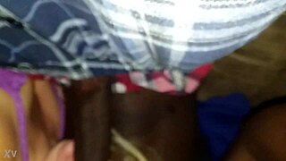 i love how this big dick rasta chokes and deepthroats me with his monster cock in interracial action