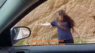 why does this innocent tijuana chavita give her ass to an old man for money? ay, it hurts her petite body!