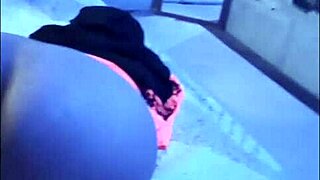 mia niqab strips in high heels for homemade anal fucking blowjob and lingerie fetish action