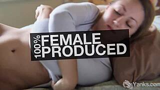 hey, sweet yanks gals eden alexander and odile get playful together 😘