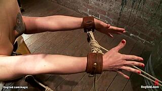 Lesbian In Bondage Dp Fucked With Toys Roughly