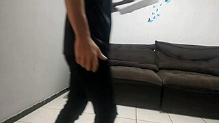 Wife does everything the police officer asks to avoid husband arrest in this amateur Brazilian cuckold scenario with domination and rough action