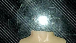 Intense Handjob Action! Using Dolly's Small Tits for a Russian Titjob on Desk with Slaps and Domination in Homemade Fetish Play!