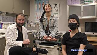 dr tampa performs tampa university entrance physical on patient jasmine rose