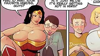 Oh man, I totally love watching those epic scenes with Delilah, Crash, Powergirl, and Wonder Woman getting pounded by huge cocks in their big asses and tits.