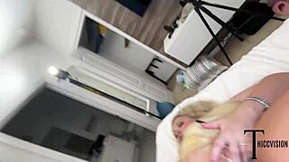 Blonde Bbws Stella Daniels And Chanel Barbie Take Turns On Big Latin Cock In Interracial Threesome. Chubby Asses And Big Tits Share Monster Dick Action.