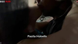 Paolla Hotwife Flashes And Humiliates Cuckold With Big Black Cock In Public Outdoor Scene