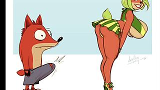 Oh man, I totally love watching those epic scenes with Delilah, Crash, Powergirl, and Wonder Woman getting pounded by huge cocks in their big asses and tits.