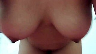 thick busty goddess shakes her nude body pov! watch those big natural tits bounce wildly in amateur dance.