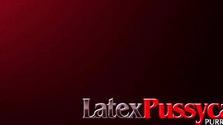 Kayla Green And Mona Kim Dominate In Latex