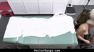 Doctor Ravages Shy Teen Patient's Tight Pussy!