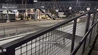 na passarela em plena br 153 a casada fudendo sem parar e fazendo alegria do motoristas que passam e curtem um sexo na rua com paolla hotwife é assim que funciona