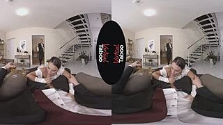 in this brunette hardcore scene, virtual taboo explores shaved pussy handjob and blowjob. the hairless taboo tips lead to intense action.